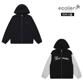 공용 리버시블 블랙점퍼 23C0102