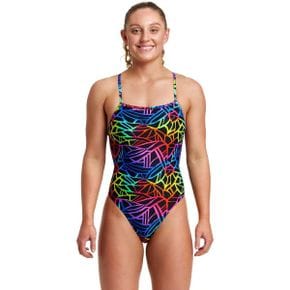 독일 펑키타 여자 수영복 Funkita Womens Swimsuit Single Strength Rainbow Web Swimwear 14995