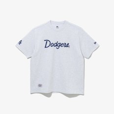 (스타필드 하남) MLB LA 다저스 올드 스크립트 티셔츠 헤더 그레이 / 14179149