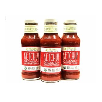  [해외직구]프라이멀 키친 언스위트 케첩 320g 3팩 Primal Kitchen Unsweetened Ketchup 11.3oz