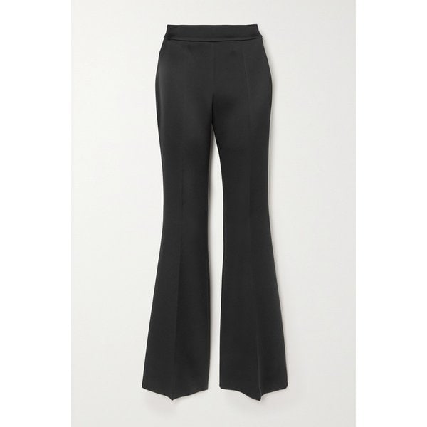 Satin-crepe Flared Pants 블랙 43769801095568991