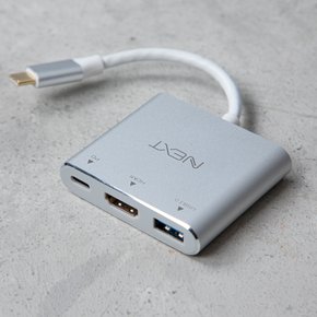 NEXTU C타입 HDMI/USB/PD 3in1 멀티컨버터