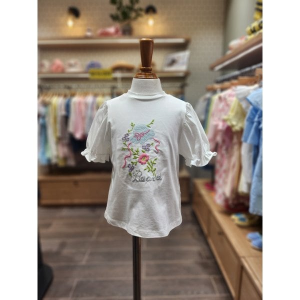 [파주점] 리틀그라운드(WH)룰라비- 퍼프소매티셔츠 7531233201