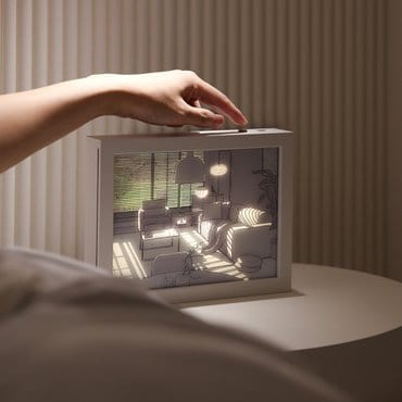 게이즈샵 led 햇살 그림 액자 인테리어 무드등 조명
