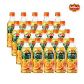 롯데 델몬트 오렌지100 주스 400ml x 20개 과일 음료