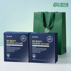 드림이음 황금 철갑상어 콘드로이친 1200 MBP 6형 철갑상어연골 선물세트 2세트 8개월분