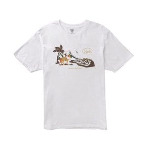 Soren Wavy West Organic Tee-WHT