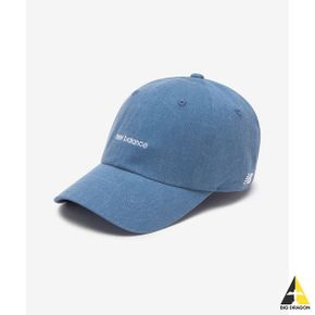 뉴발란스 NBGDEFE502 C-64 LETTER LOGO BALLCAP (LBLUE)