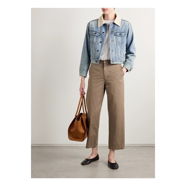 조라스 트윌 트리밍 데님 재킷 블루 1647597359618532