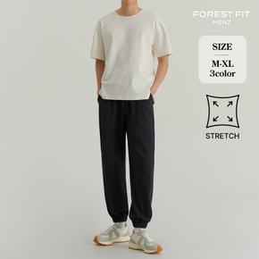 남성 밴딩 스판 트레이닝 조거핏 팬츠 (MP2613)