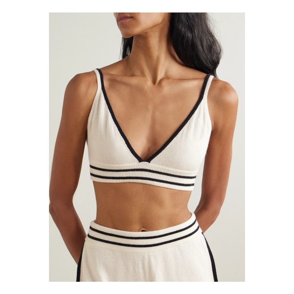 스트라이프 캐시미어 브라렛 크림 1647597357779097