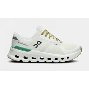 러닝 온 Cloudrunner 2 우먼 러닝 슈즈 운동화 - Undyed/Green 3WE10132404