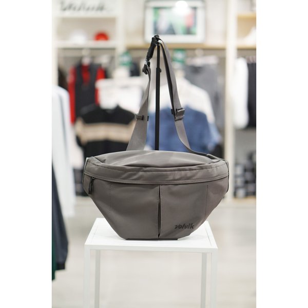 [여주점] 골프웨어 남성 골프 볼륨 로고 포인트 웨이스트백 BN801