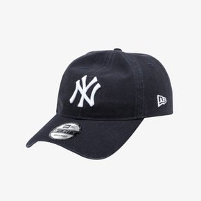 [스타필드하남] 뉴에라 MLB 워시드 베이직 뉴욕 양키스 언스트럭쳐 볼캡 네이비 / 13086349