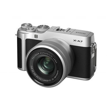  FUJIFILM 미러리스 일안 카메라 X-A7 렌즈 키트 실버 X-A7LK-S