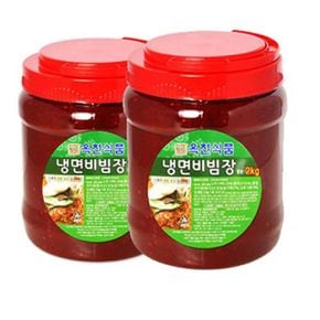 장류 옥천 전문점용 냉면 비빔장 물냉면 2kg x1통냉면