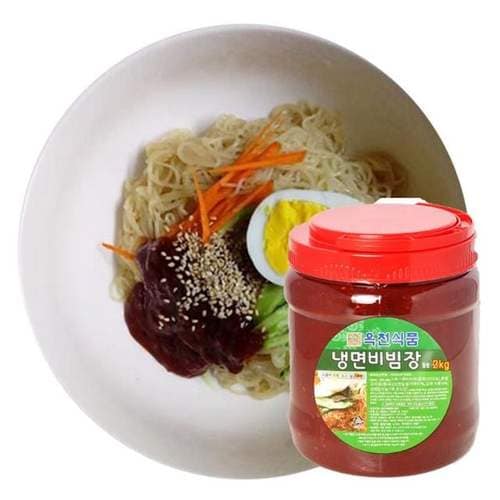 옥천 냉면 비빔장 2kg x1통(냉면 전문점용)