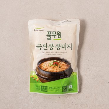 풀무원 국산콩 콩비지 300g