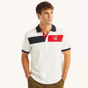 5336795 Nautica Mens Classic Fit Pieced Polo