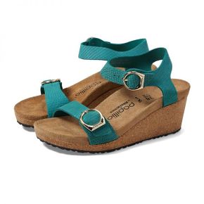 4283794 Birkenstock Papillio by Soley Wedge Sandal - Embossed Nubuck