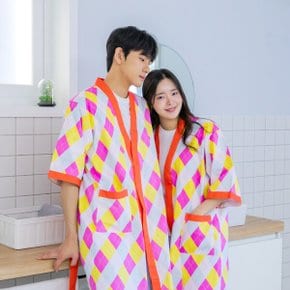 프리미엄 면혼방 샤워가운 공용로브가운 커플가운 SWC007 오늘출고 국산원단