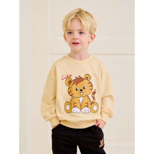 아이라이크호랑이맨투맨티셔츠