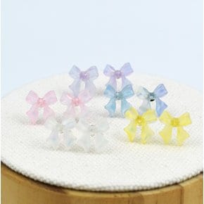 Tiny Bow Earrings 타이니 보우 이어링