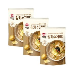 백설 감자 수제비 가루 500g x3개