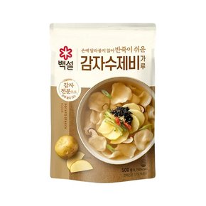 백설 감자 수제비 가루 500g x3개