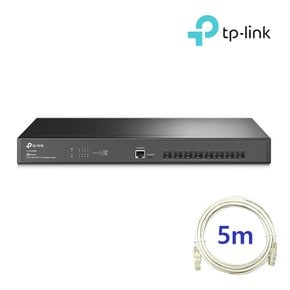 TL-SX3008F+랜선 5M 8포트 관리형 스위치 허브 세트