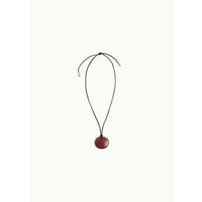 소피부하이 24FW SMALL FULL MOON PENDANT, CARNELIAN