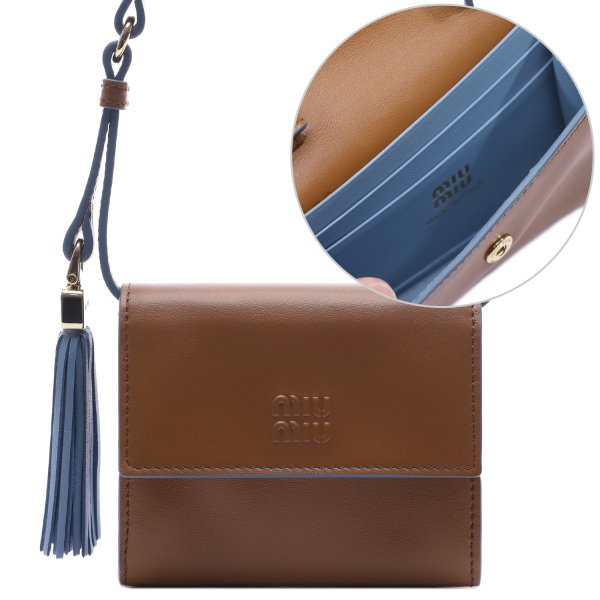 [부산점] 25FW 여성 로고 스트랩 반지갑 (5MT024 2IDW F0NP5 25F)