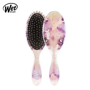 wet brush 워터컬러 타이다이 아이리스 헤어브러쉬 드라이 빗 극손상모 두피 마사지