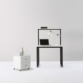 I834 스틸 폭넓은 책상세트 선반형 900 2colors