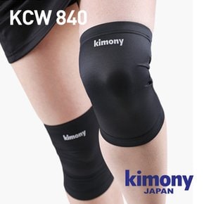 KCW840 무릎슬리브 블랙 2개입