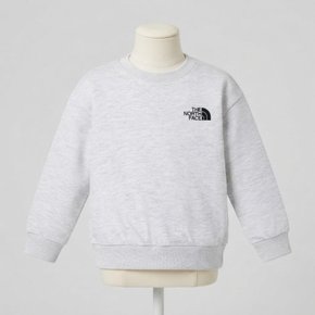 노스페이스 키즈 키즈 고 투 스웻셔츠 HEATHER_GRAY NM5MS02S