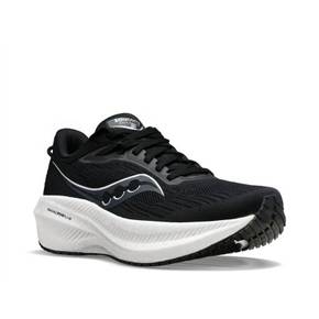 5033029 SAUCONY Mens Triumph 21 Wide In Black/white