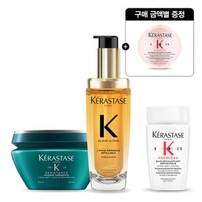 [10월] NEW엘릭서 얼팀 오리지널 75ml + 마스크 테라피스테 200ml 세트