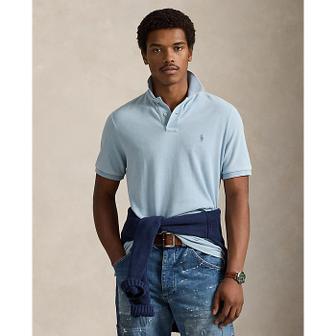 폴로 랄프 로렌 남성 클래식핏 인디고 메시 폴로 셔츠(MNPOKNI1N823934400)