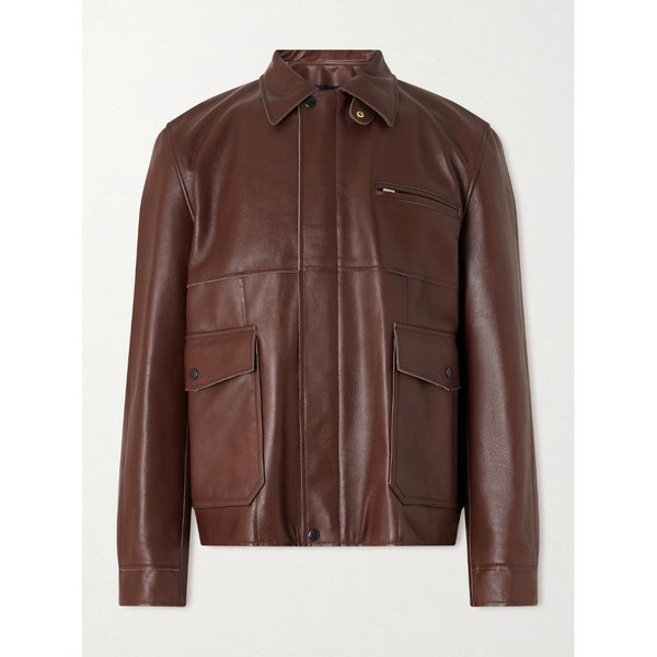 가죽 블루종 재킷 46376663162962394