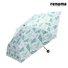 수채화꽃 패턴 UV 자외선차단률/차광률 99.9% 암막 양산 슬림 우양산 (우산 겸용) RSL-2405