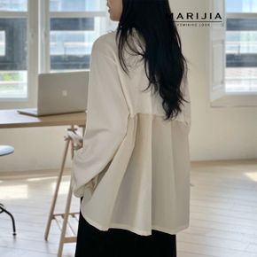 백판 포인트 셔링 T MTEA31029_P371379888