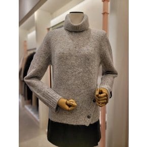 [여주점] 여성 버튼 포인트 하이넥 풀오버 (ITOCKPO980A)