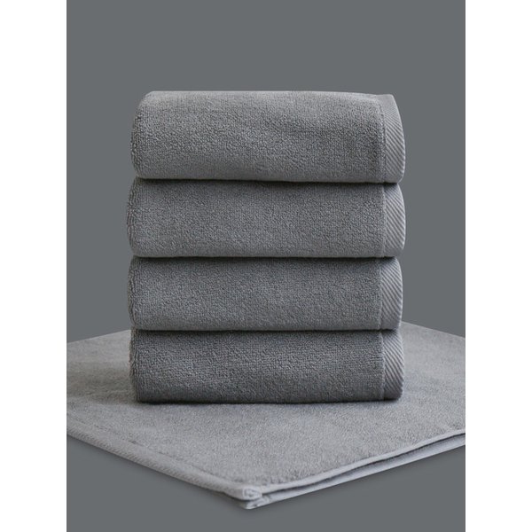 오슬로 30수 호텔수건 150g 5매 진회색