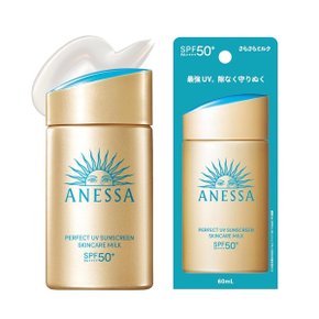 아네사 퍼펙트 UV 스킨케어 밀크 60ml SPF50+ 아넷사 선크림