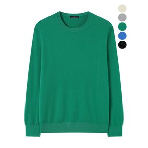 데일리 무지 라운드넥 니트 (NP4KT014L0)