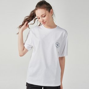 남녀공용 반팔티 레귤러핏 반팔 티셔츠 야자수 O43BT5