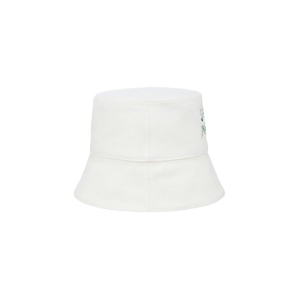 플라워 로고 자수 버킷햇 2413121006000