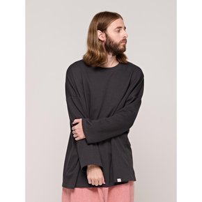 CB OVER BOX LONG SLEEVE (CHARCHOL)