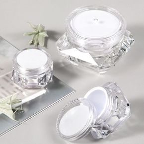 크림 로션 화장품 공병 고투명 용기 3g(WF8669B)